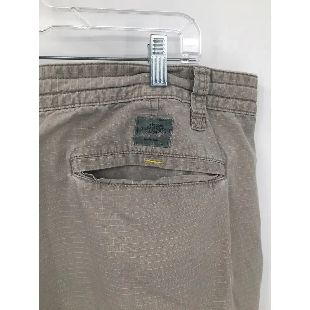 The North Face Khaki Shorts A5 Series Ripstop Fabric Tan Beige size 40